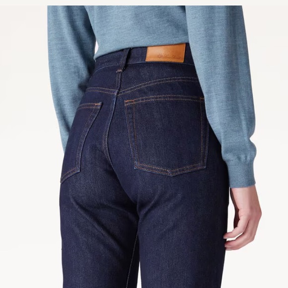 Authentic LORO Piana Lewel 22 Cashmere Denim Ladies Jeans 38 - Picture 1 of 12